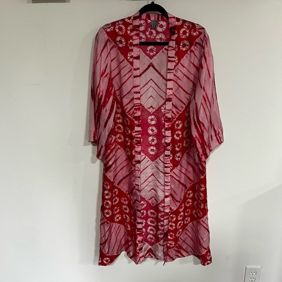 Blank London x Anthropologie Lia Shibori Tie Dye Kimono - Picture 5 of 14